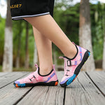 Rosa Gurt Wasserschuhe