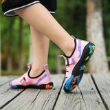 Rosa Gurt Wasserschuhe