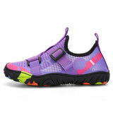Riemen violett Wasserschuhe
