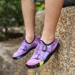 Riemen violett Wasserschuhe