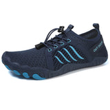 Blaue Aquapop-Wasserschuhe