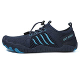 Blaue Aquapop-Wasserschuhe