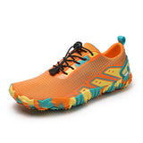 Orangefarbene Aquafun-Wasserschuhe