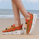 Orangefarbene AquaVibe-Wasserschuhe