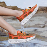 Orangefarbene AquaVibe-Wasserschuhe