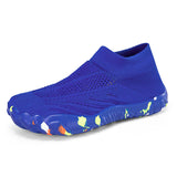 Blaue Aquasoft-Strandschuhe