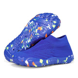 Blaue Aquasoft-Strandschuhe