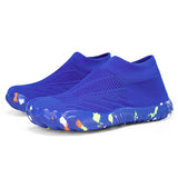 Blaue Aquasoft-Strandschuhe