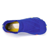 Blaue Aquasoft-Strandschuhe