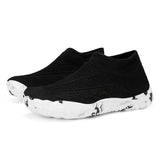 Schwarze Aquasoft-Strandschuhe