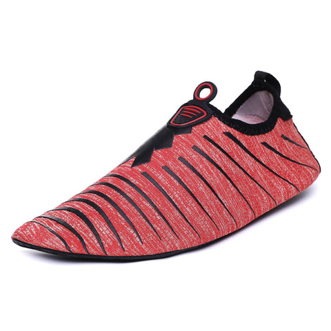 <tc>Sommerliche rote badeschuhe</tc>